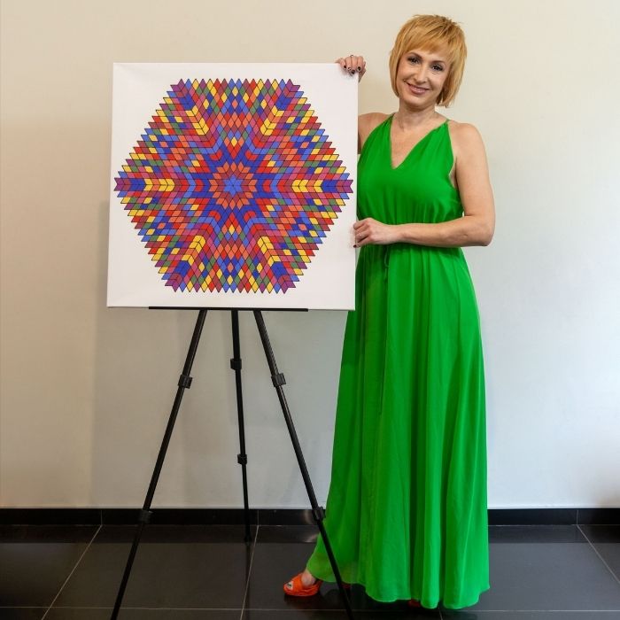 Робота учасника арт-терапії 2