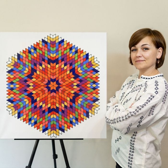 Робота учасника арт-терапії 7