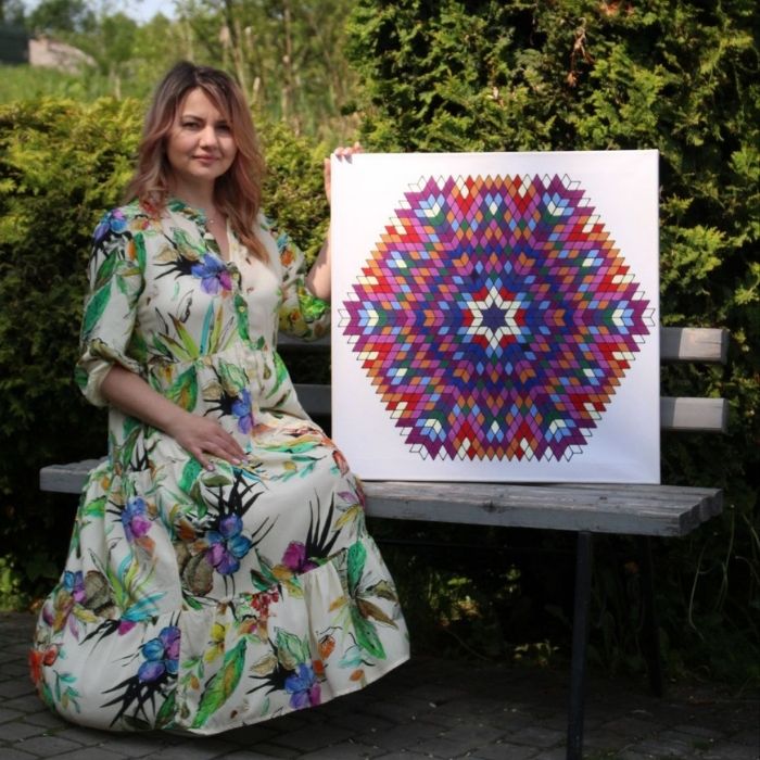 Робота учасника арт-терапії 9